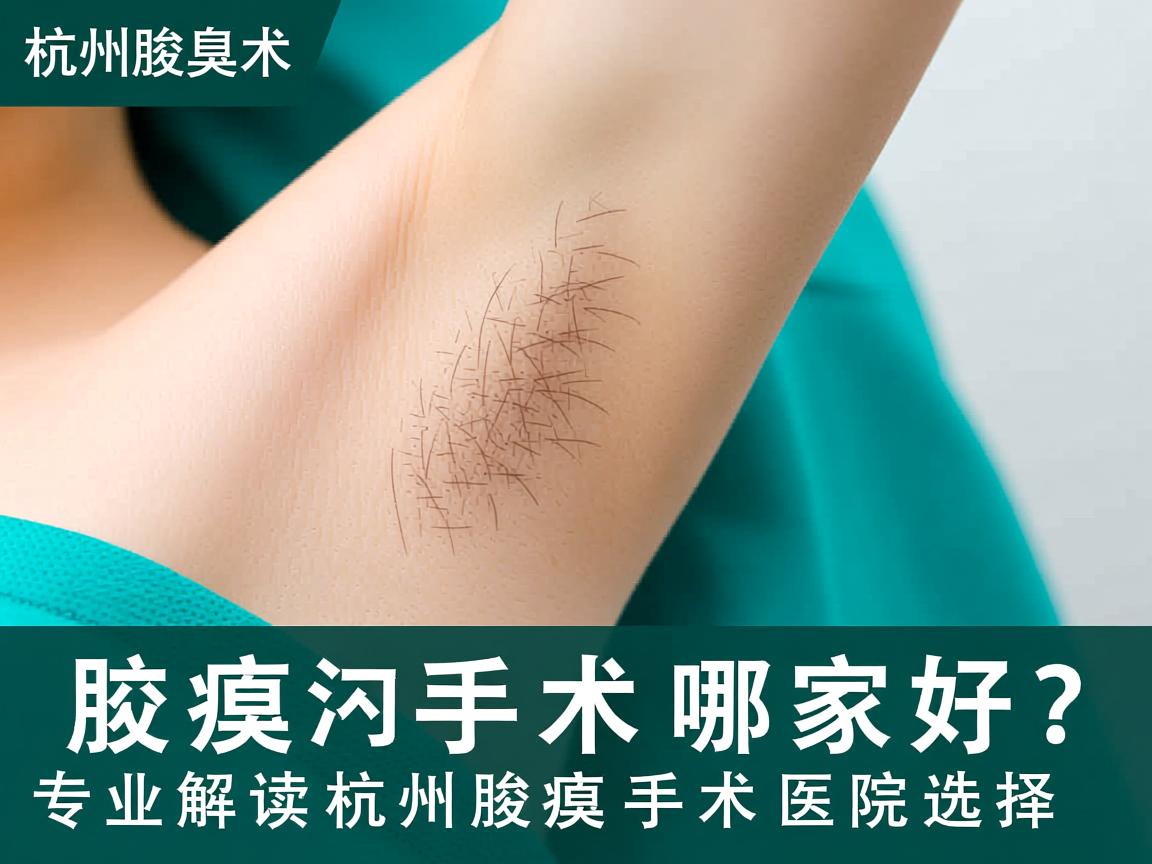 杭州腋臭手术哪家好？专业解读杭州腋臭手术医院选择