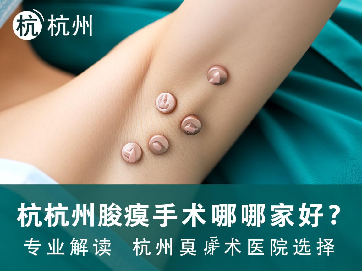 杭州腋臭手术哪家好？专业解读杭州腋臭手术医院选择