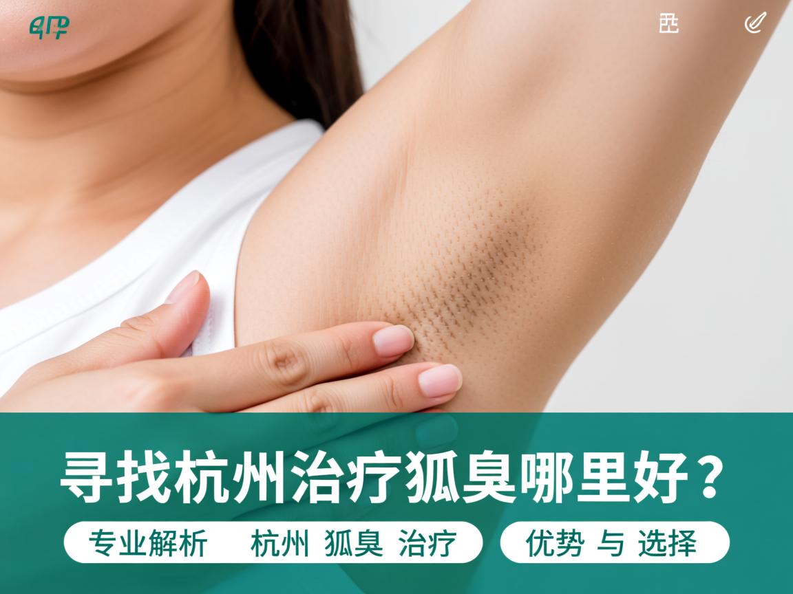 寻找杭州治疗狐臭哪里好？专业解析杭州狐臭治疗的优势与选择