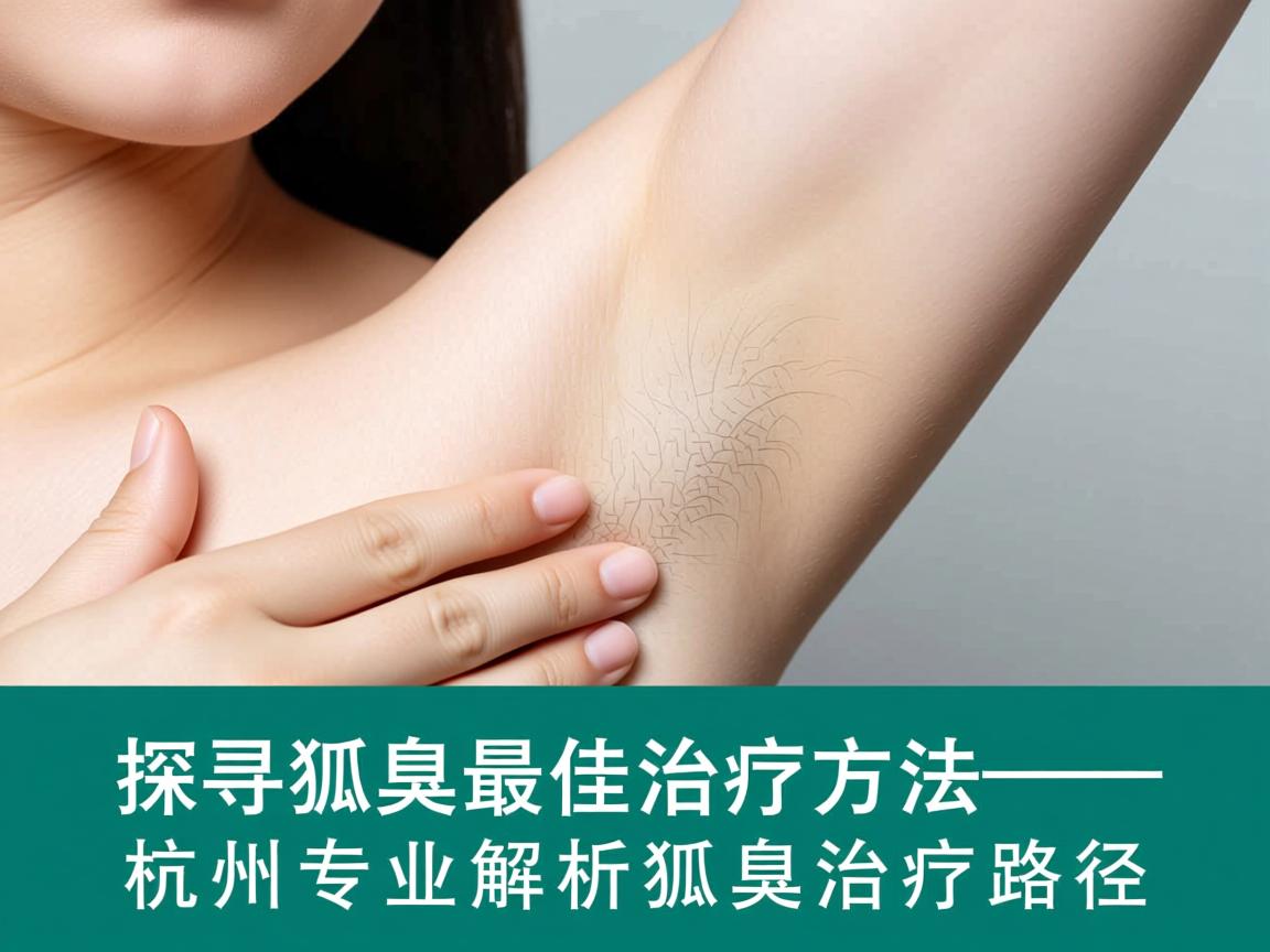 探寻狐臭最佳治疗方法 杭州专业解析狐臭治疗路径