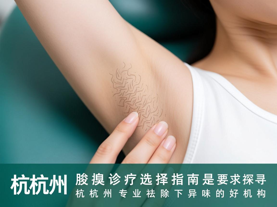 杭州腋臭诊疗选择指南,探寻杭州专业祛除腋下异味的好机构 杭州腋臭诊疗选择指南,探寻杭州专业祛除腋下异味的好机构
