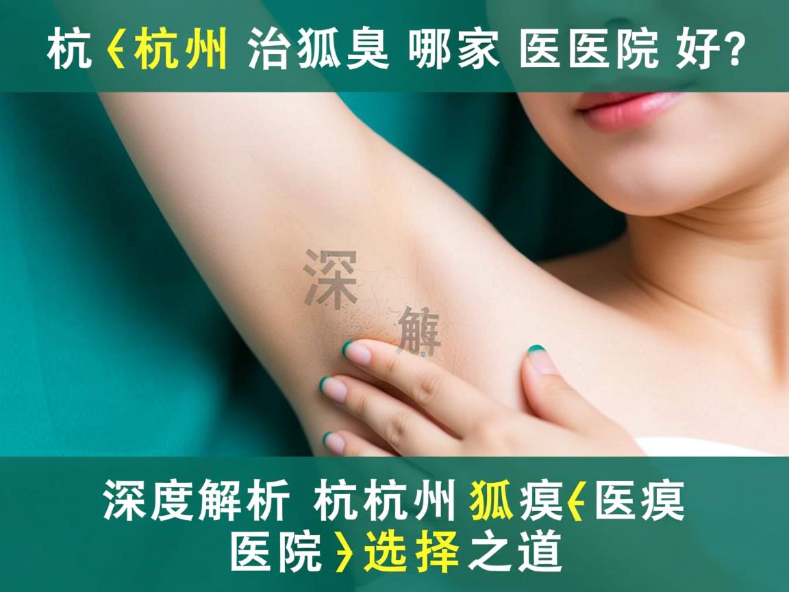 杭州治狐臭哪家医院好?深度解析杭州狐臭医院选择之道 杭州治狐臭哪家医院好?深度解析杭州狐臭医院选择之道