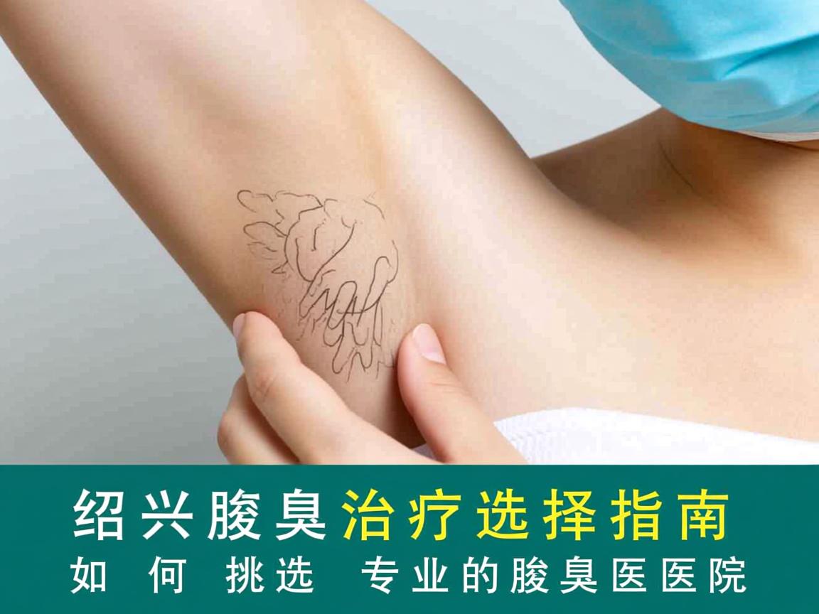 绍兴腋臭治疗选择指南，如何挑选专业的腋臭医院
