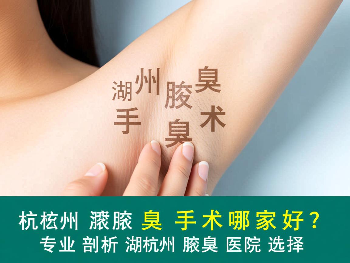 杭州腋秀解析,湖州腋臭手术哪家好?专业剖析湖州腋臭医院选择 杭州腋秀解析,湖州腋臭手术哪家好?专业剖析湖州腋臭医院选择