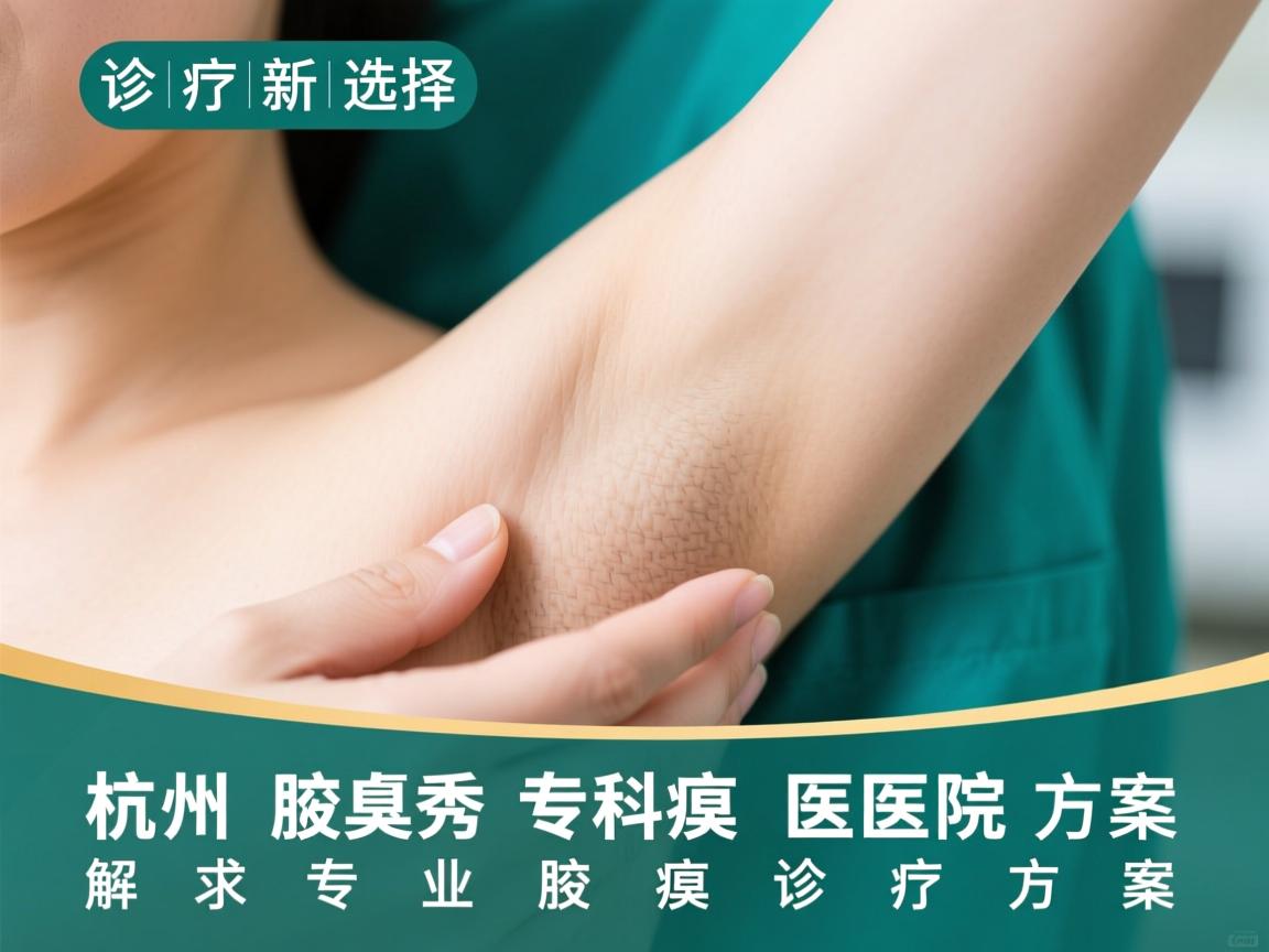 腋臭诊疗新选择，杭州腋秀专科医院解析专业腋臭诊疗方案