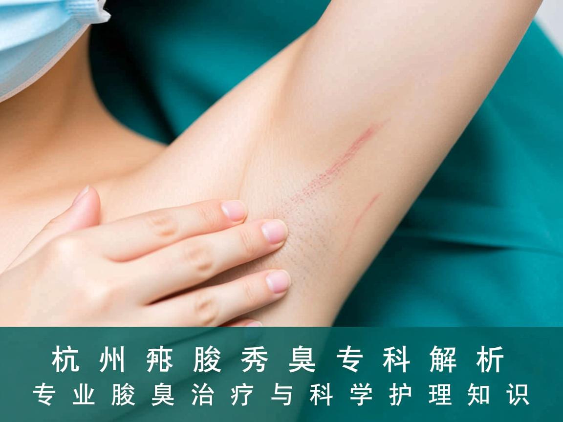 杭州腋秀腋臭专科解析，专业腋臭治疗与科学护理知识
