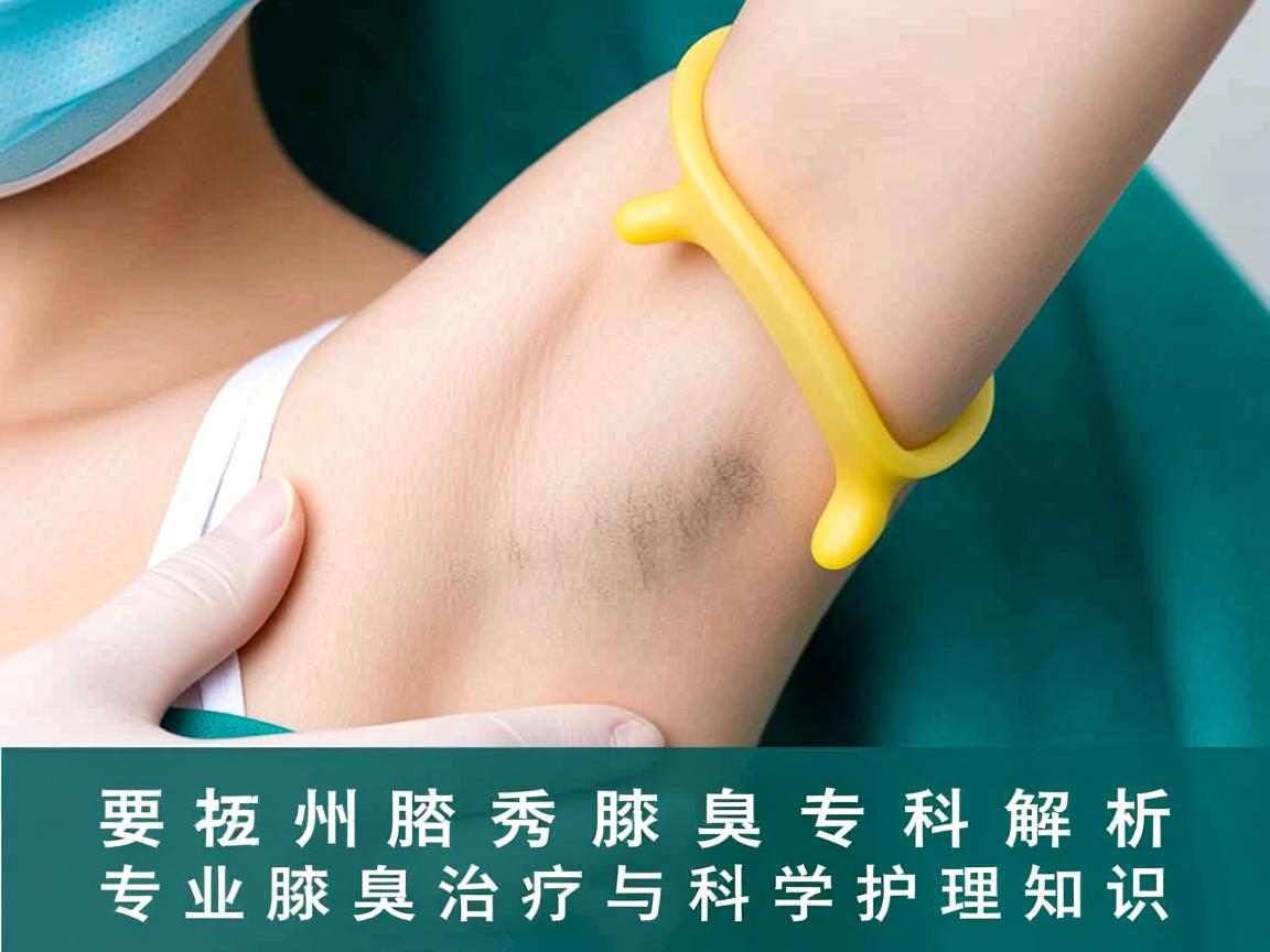 杭州腋秀腋臭专科解析，专业腋臭治疗与科学护理知识