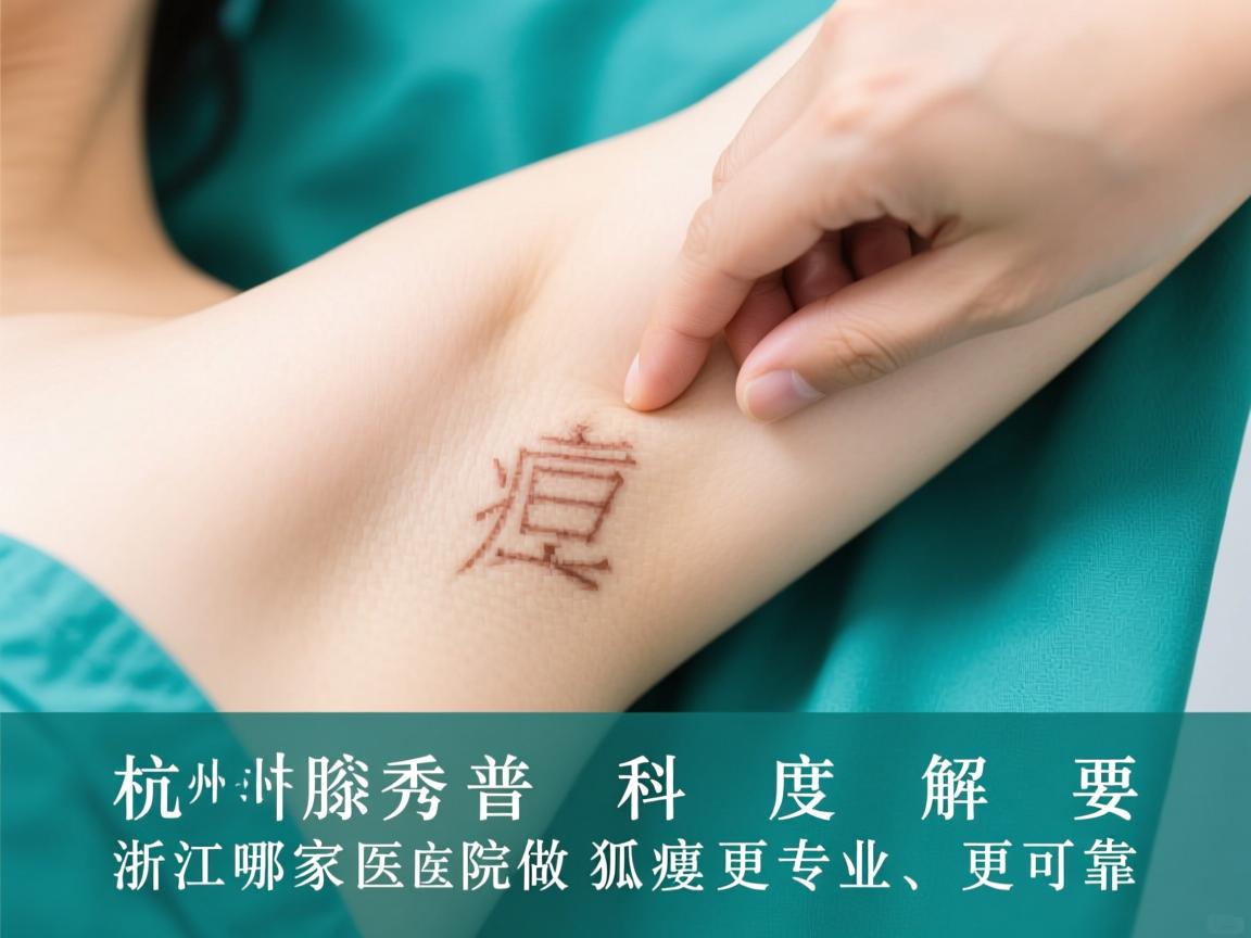 杭州腋秀科普,深度解析浙江哪家医院做狐臭更专业、更可靠 杭州腋秀科普,深度解析浙江哪家医院做狐臭更专业、更可靠