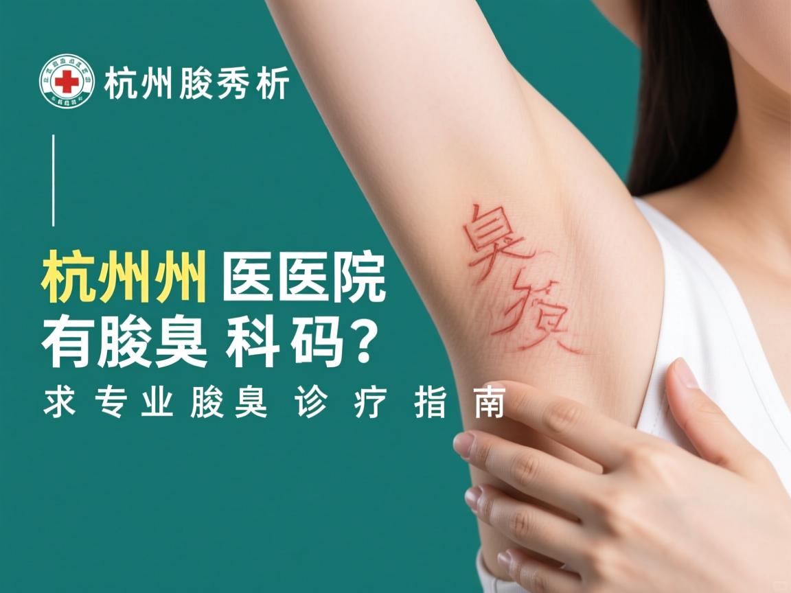 杭州腋秀解析,杭州医院有腋臭科吗?专业腋臭诊疗指南 杭州腋秀解析,杭州医院有腋臭科吗?专业腋臭诊疗指南