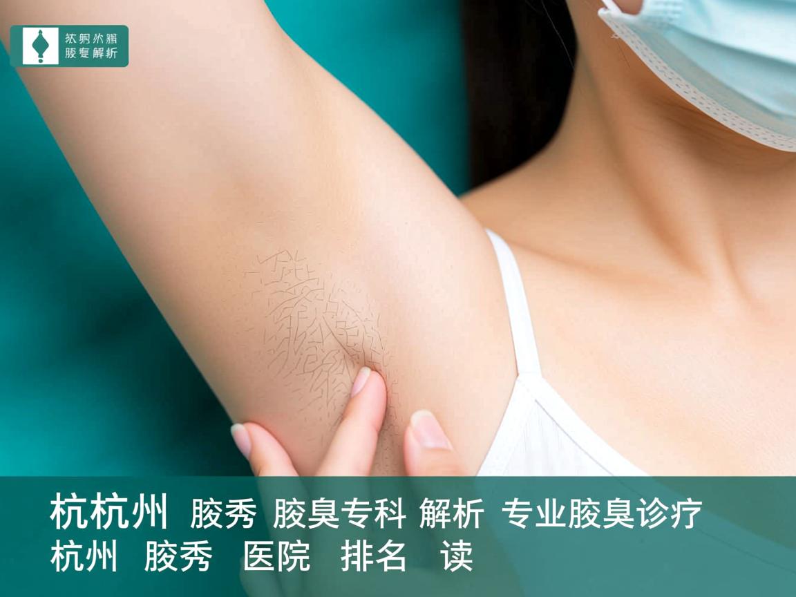 杭州腋秀腋臭专科解析，专业腋臭诊疗，杭州腋秀医院排名解读