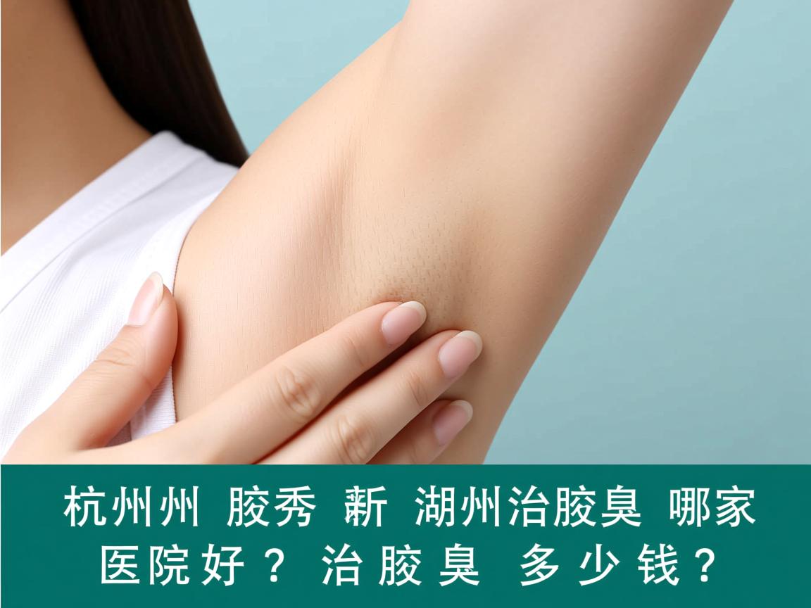 杭州腋秀解析，湖州治腋臭哪家医院好？治腋臭多少钱？