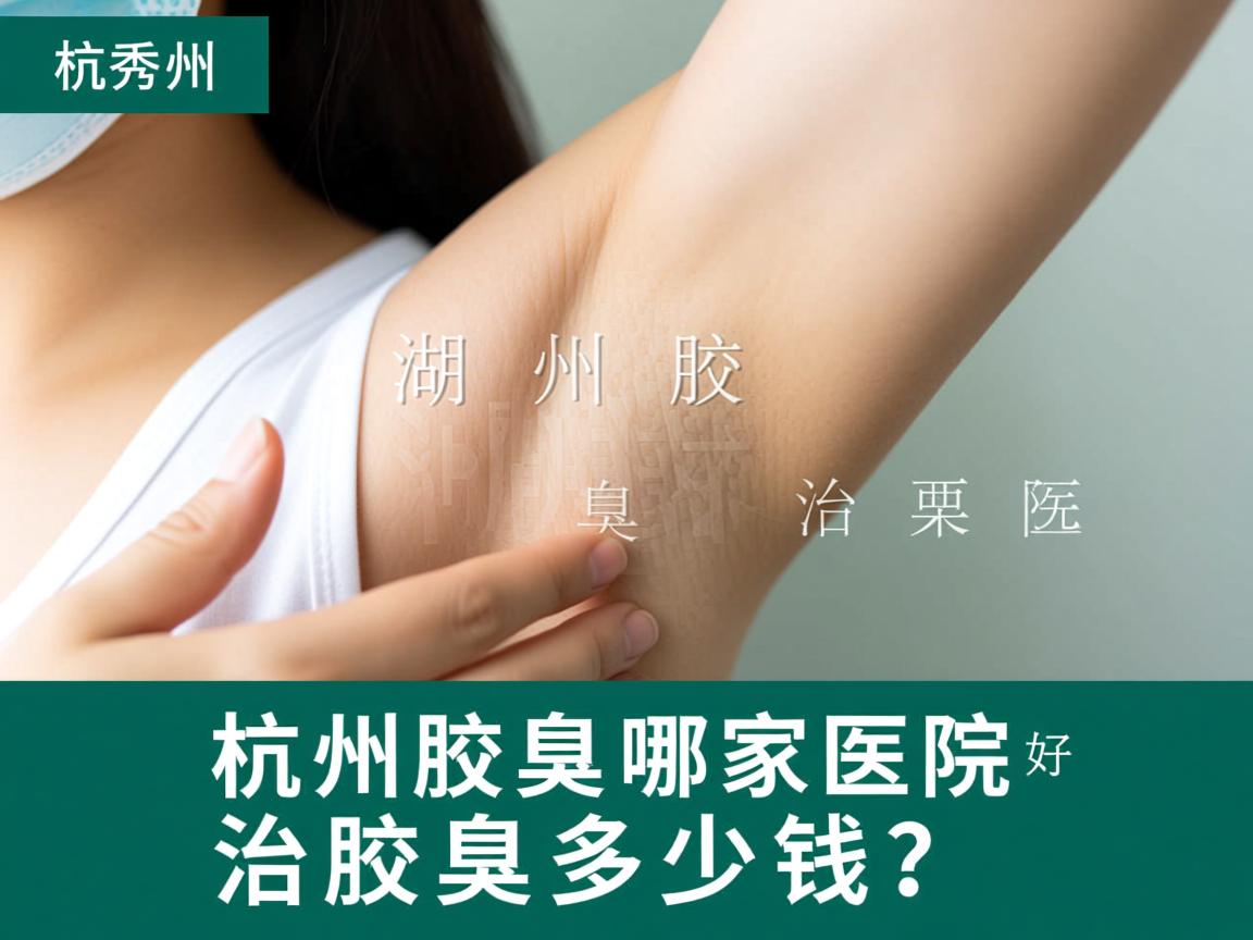 杭州腋秀解析，湖州治腋臭哪家医院好？治腋臭多少钱？
