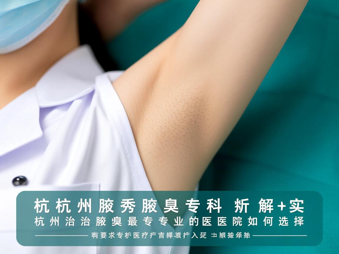 杭州腋秀腋臭专科解析,杭州治疗腋臭最专业的医院如何选择 杭州腋秀腋臭专科解析,杭州治疗腋臭最专业的医院如何选择