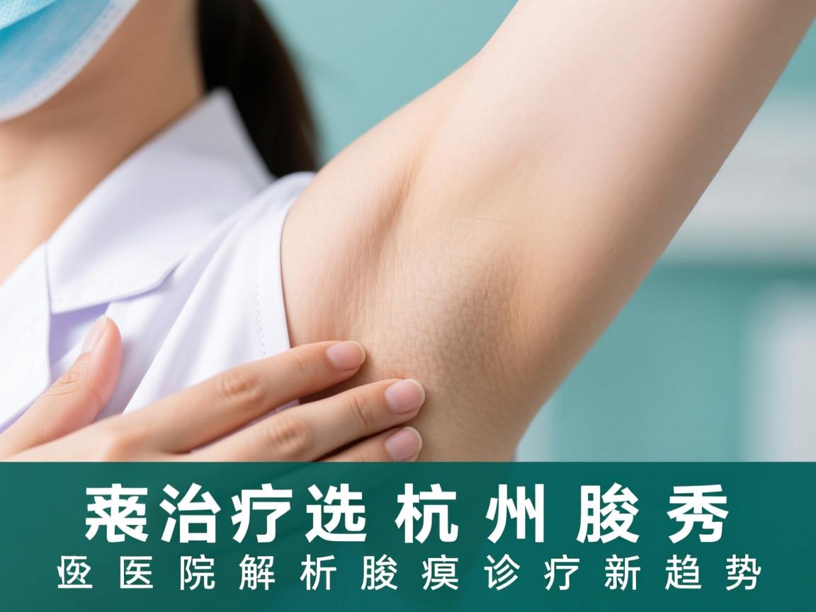 腋臭治疗选杭州腋秀，专业医院解析腋臭诊疗新趋势