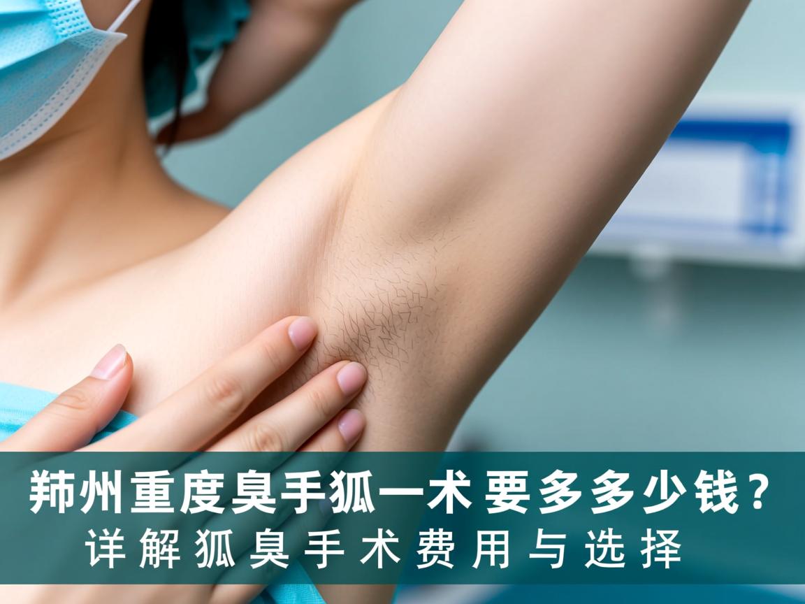 湖州重度狐臭手术要多少钱？详解狐臭手术费用与选择