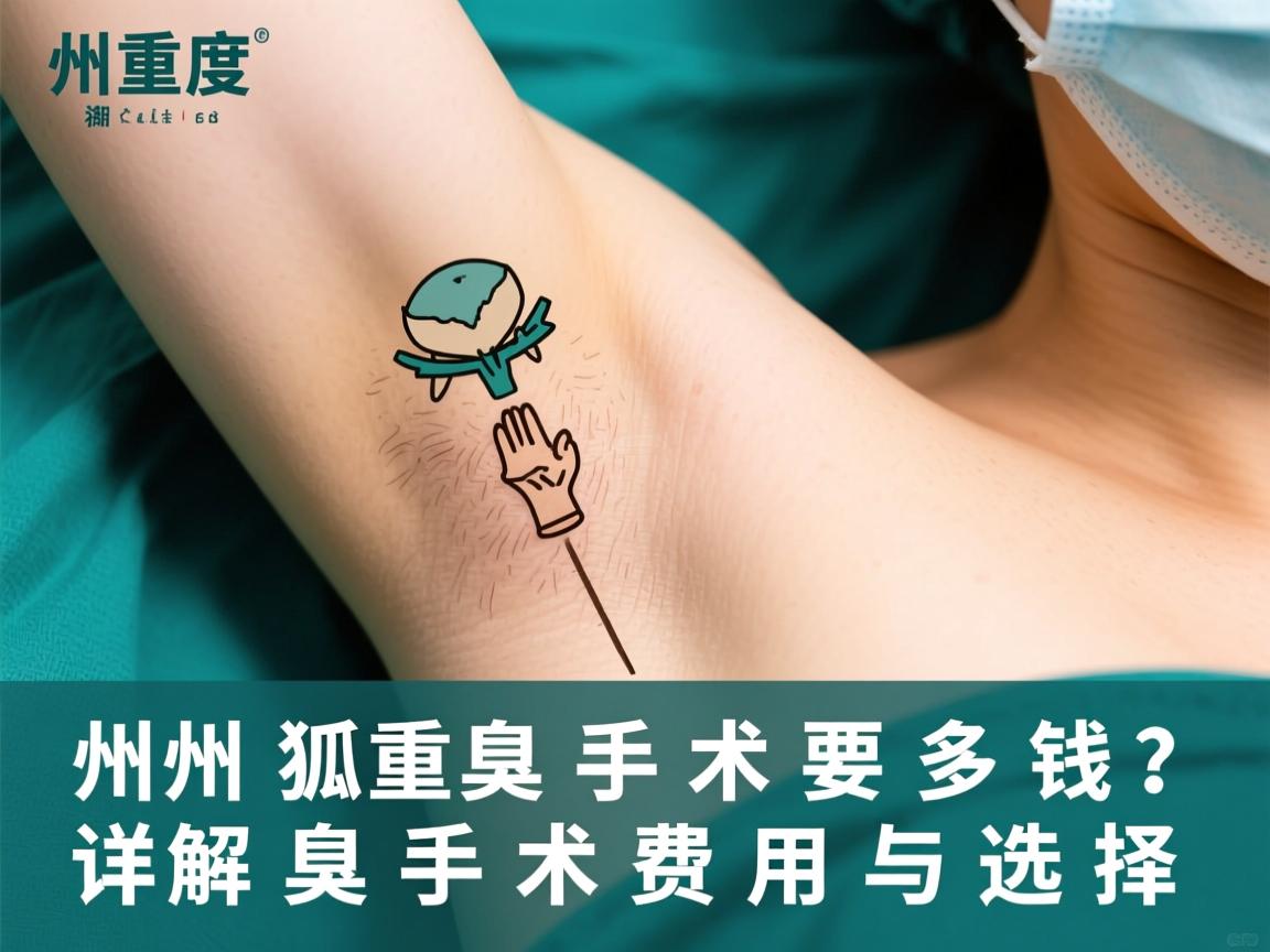 湖州重度狐臭手术要多少钱？详解狐臭手术费用与选择