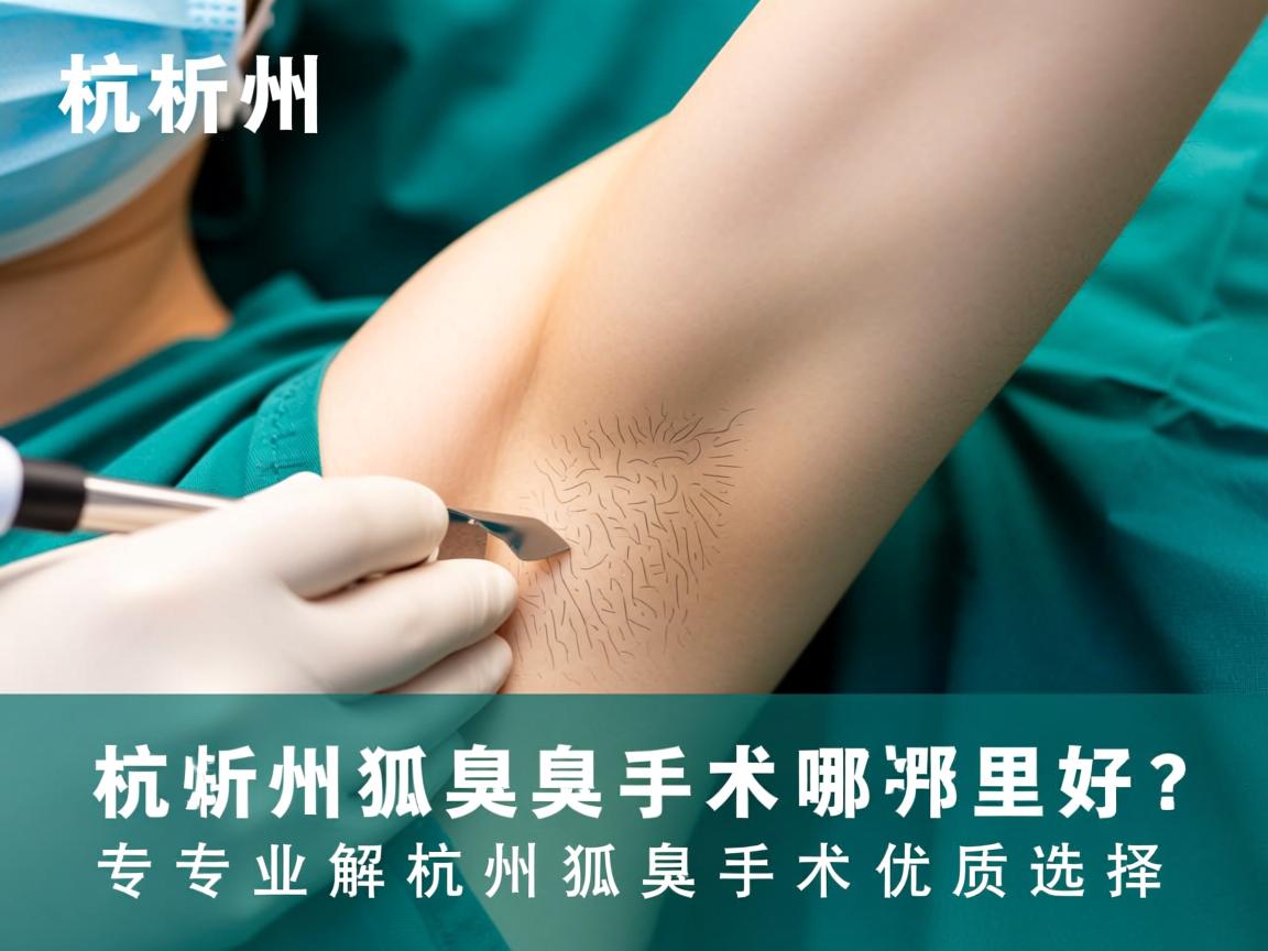 杭州狐臭手术哪里好?专业解析杭州狐臭手术优质选择 杭州狐臭手术哪里好?专业解析杭州狐臭手术优质选择