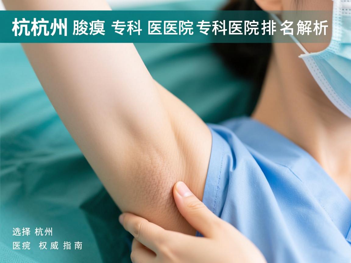 杭州腋臭专科医院排名解析,选择杭州腋臭专科医院的权威指南 杭州腋臭专科医院排名解析,选择杭州腋臭专科医院的权威指南