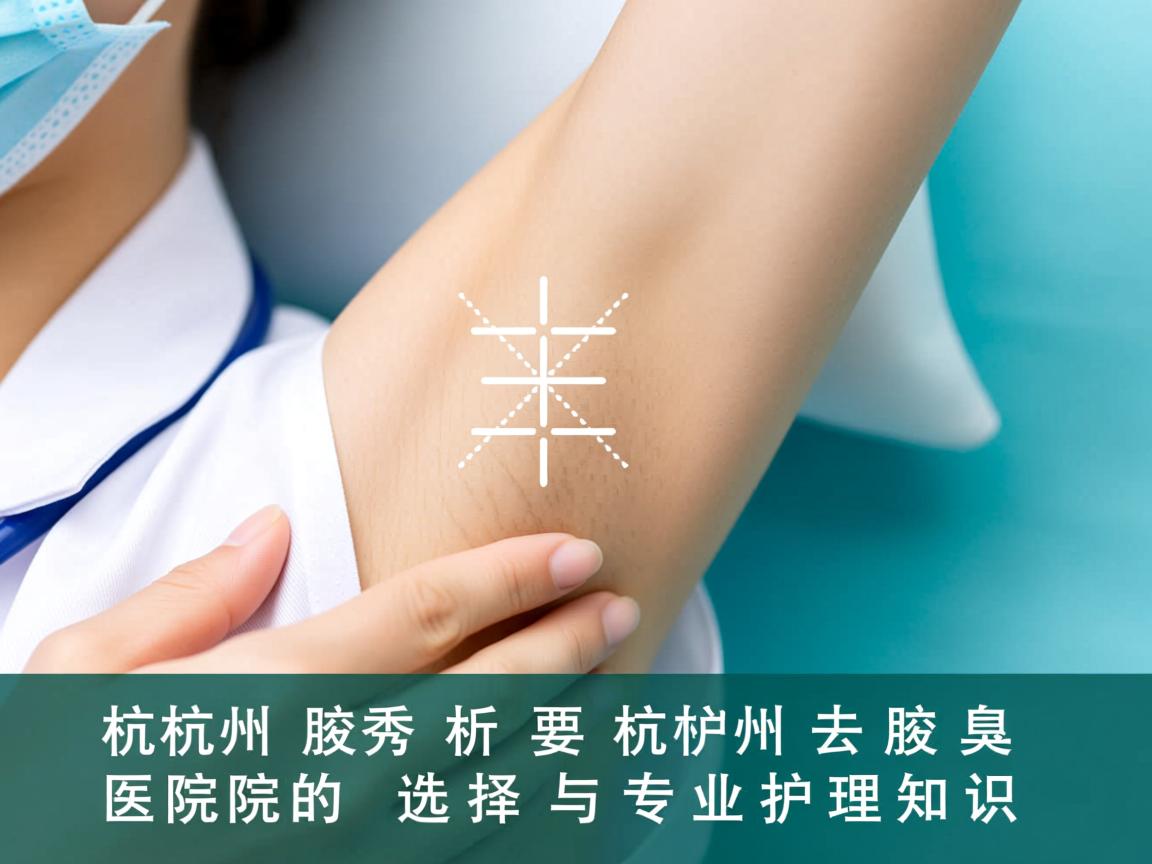 杭州腋秀解析,杭州去腋臭医院的选择与专业护理知识 杭州腋秀解析,杭州去腋臭医院的选择与专业护理知识