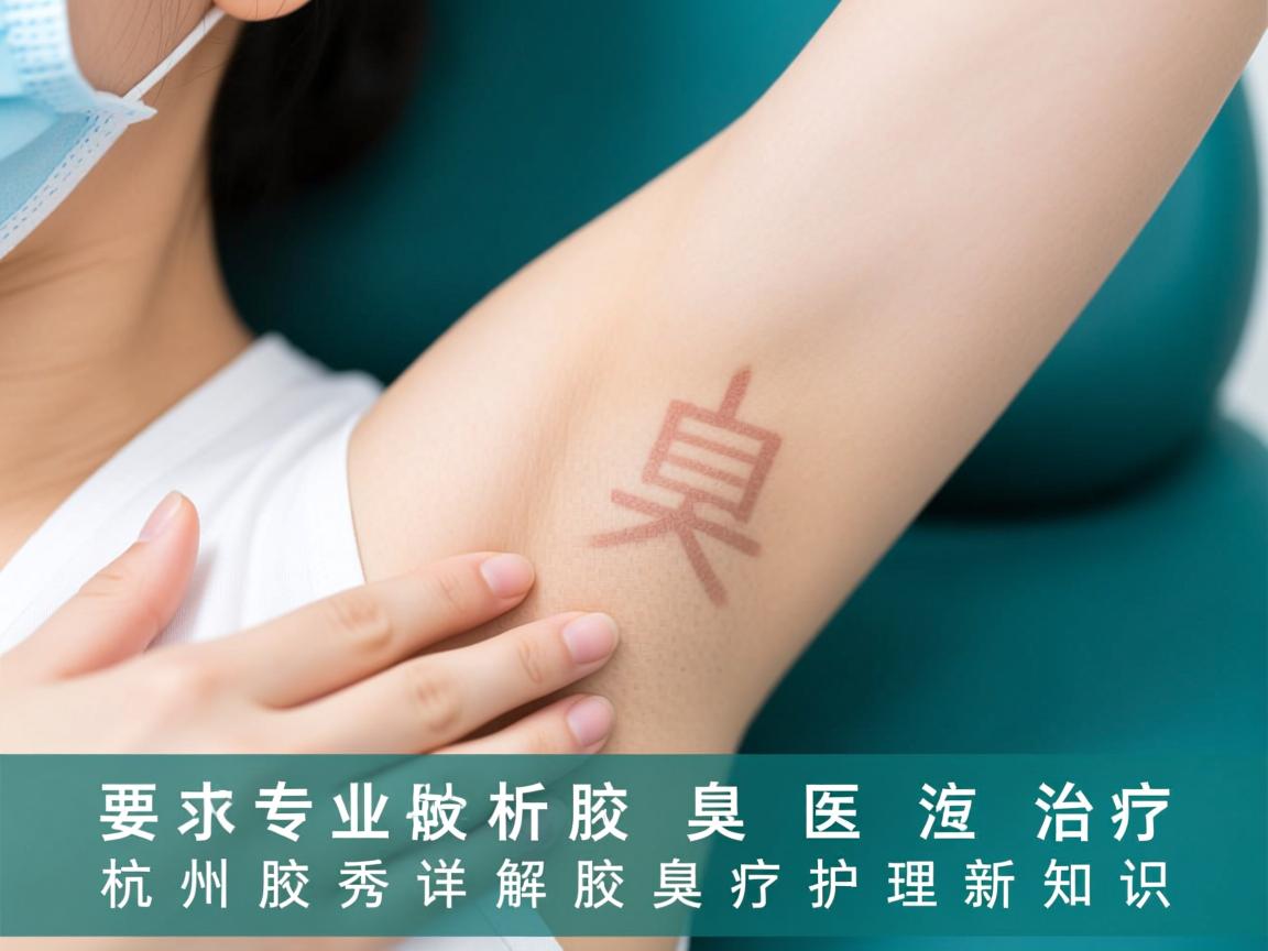 专业解析腋臭治疗，杭州腋秀详解腋臭医疗护理新知识
