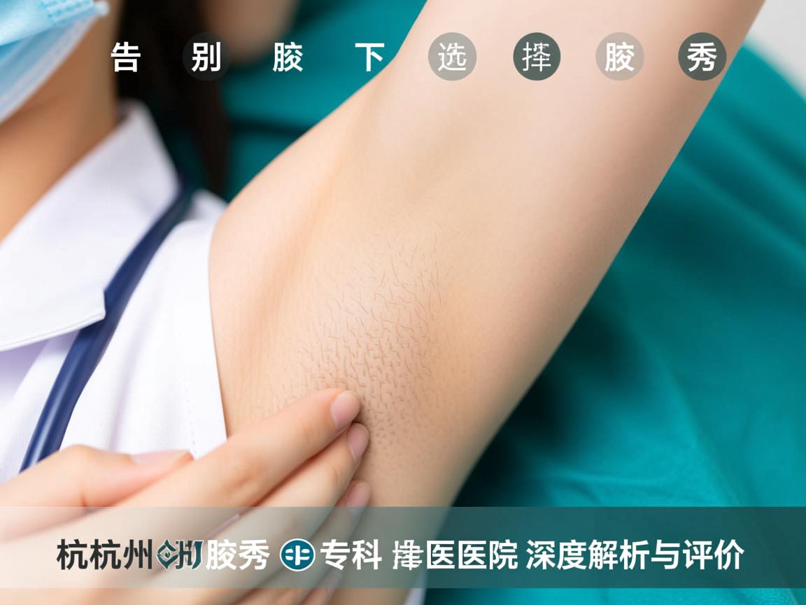 告别腋下烦恼，选择专业腋秀，杭州腋秀专科医院深度解析与评价