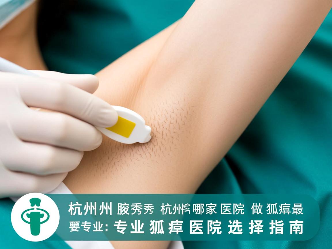 杭州腋秀解析，杭州哪家医院做狐臭最专业，专业狐臭医院选择指南