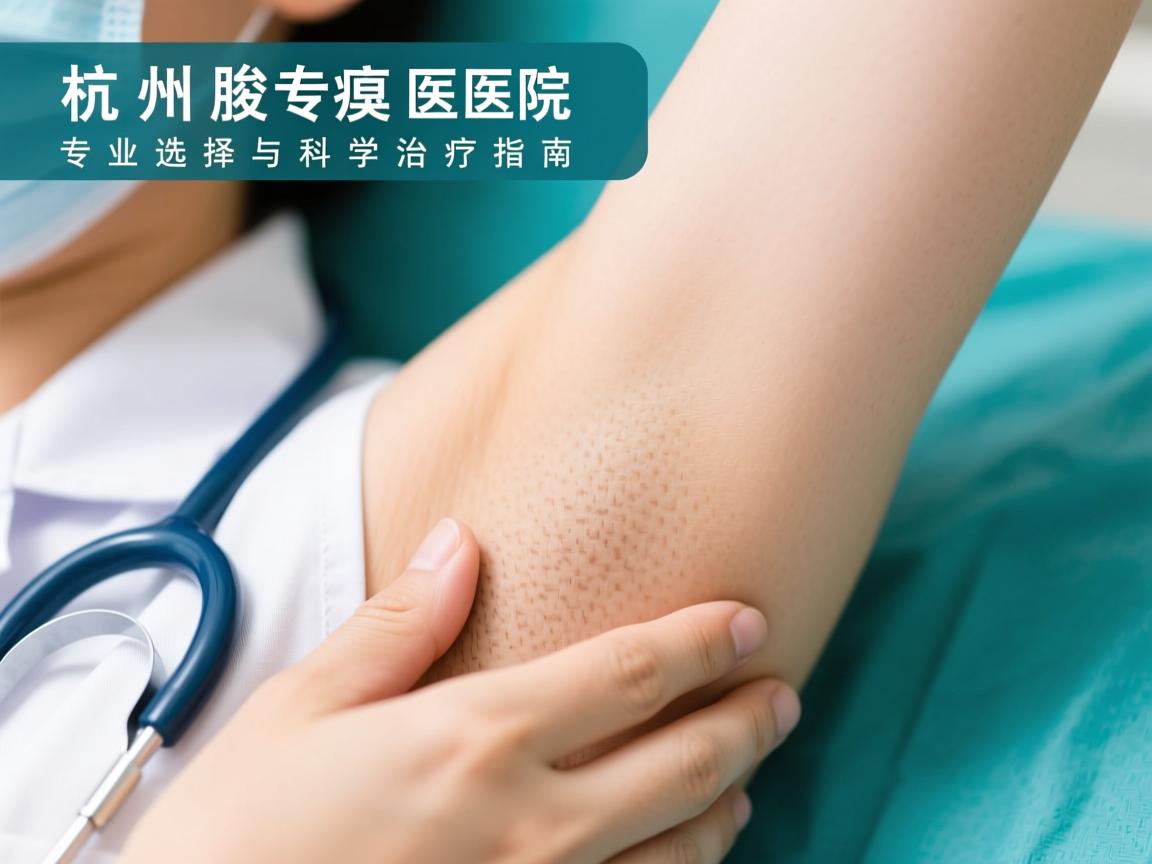 杭州腋臭专科医院解析，专业选择与科学治疗指南