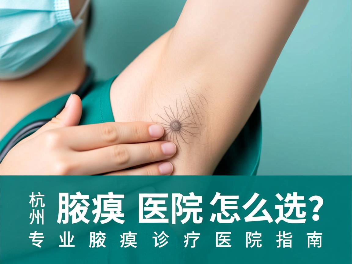 杭州腋臭医院怎么选？专业腋臭诊疗医院指南