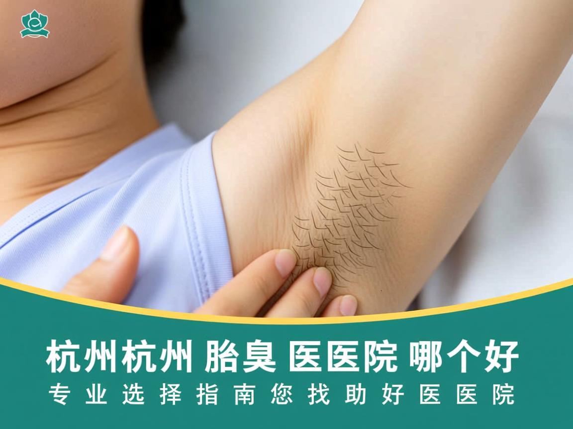 杭州腋秀解析，杭州腋臭医院哪个好，专业选择指南助您找对好医院