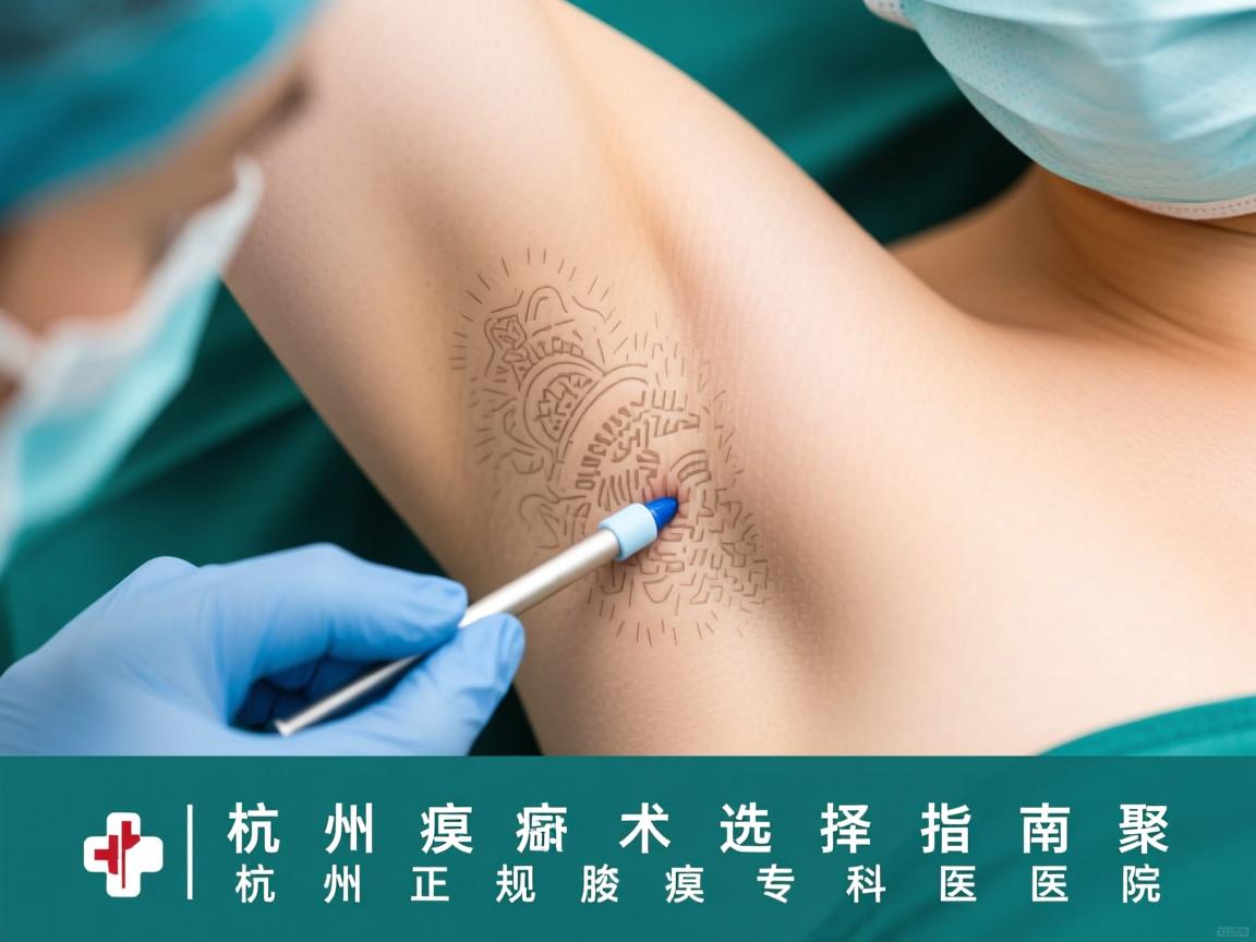 杭州腋臭手术选择指南，聚焦杭州正规腋臭专科医院