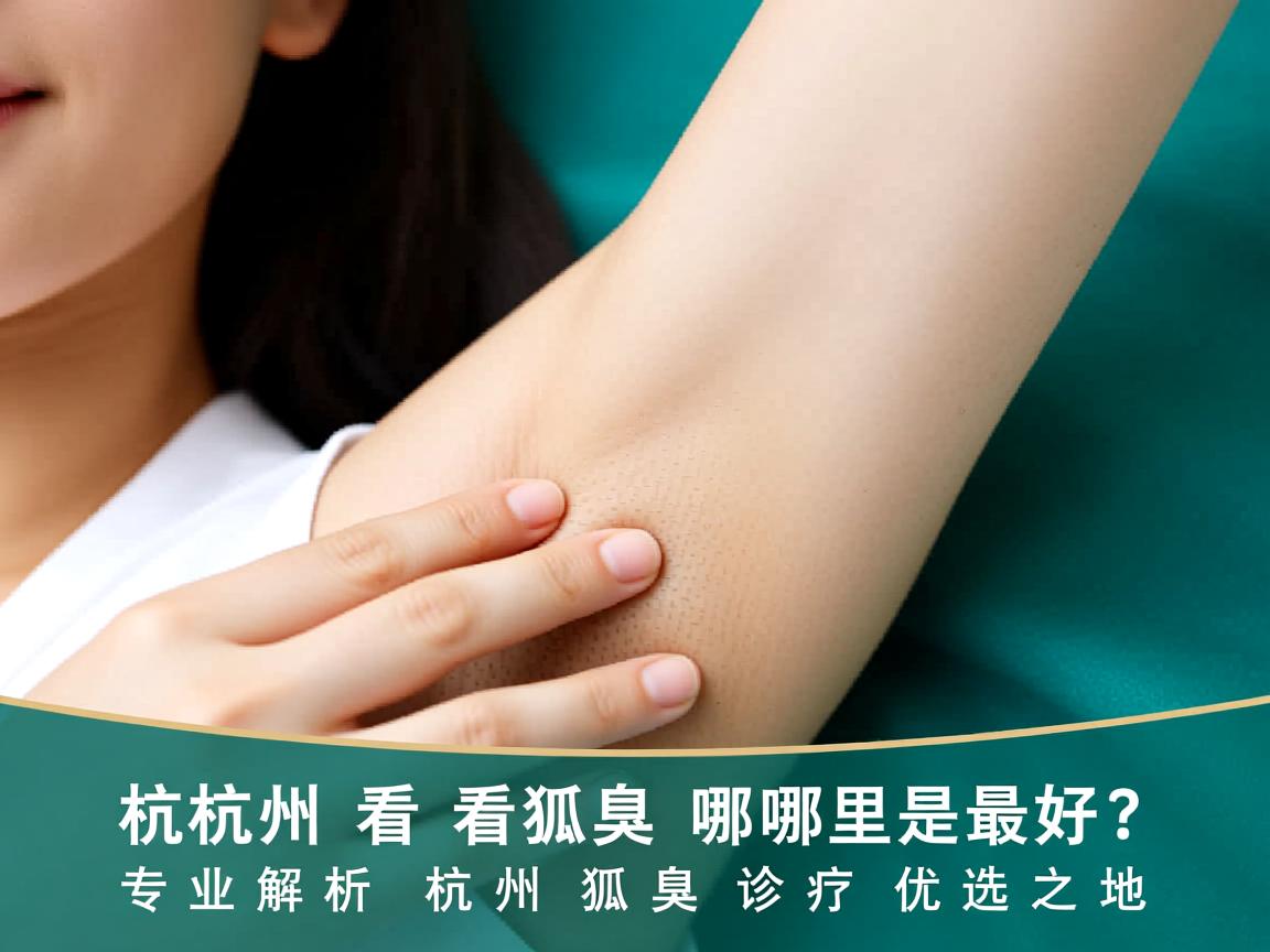 杭州看狐臭哪里最好？专业解析杭州狐臭诊疗优选之地