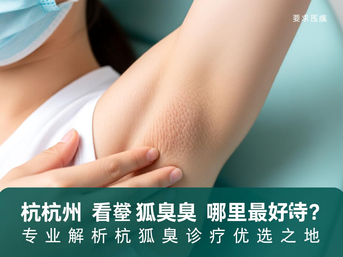 杭州看狐臭哪里最好？专业解析杭州狐臭诊疗优选之地