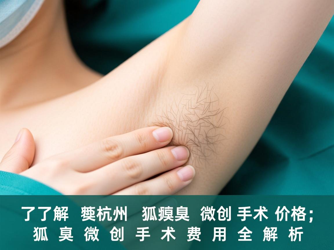 了解杭州狐臭微创手术价格，狐臭微创手术费用全解析