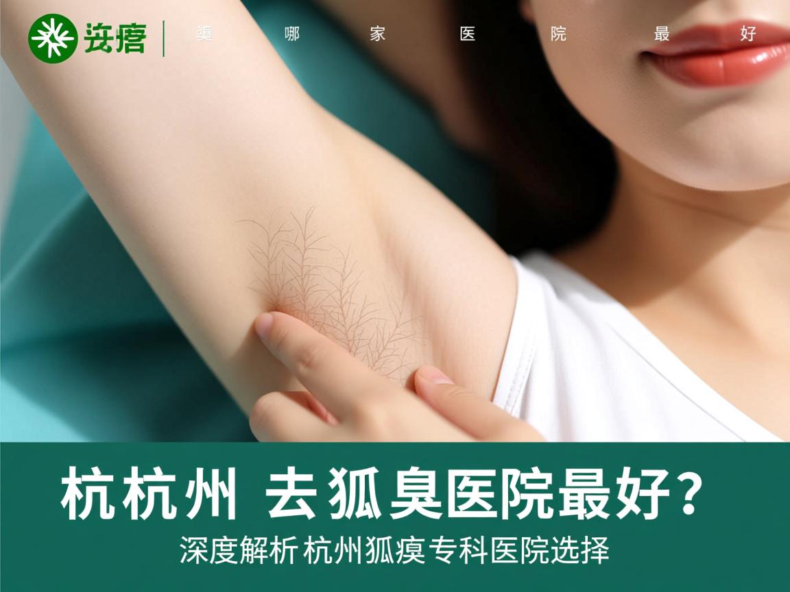 杭州去狐臭哪家医院最好？深度解析杭州狐臭专科医院选择