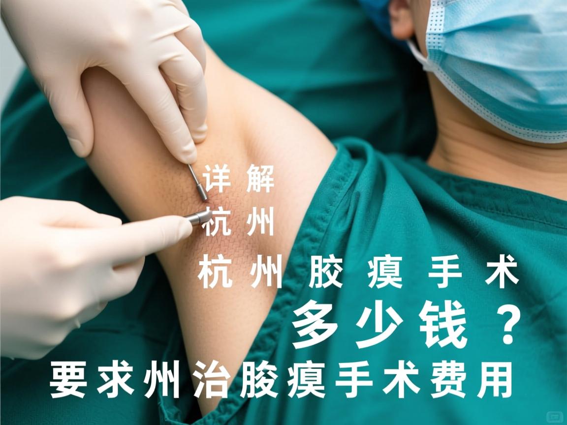 杭州腋臭手术多少钱？详解杭州治腋臭手术费用