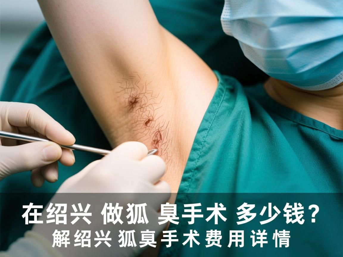 在绍兴做狐臭手术多少钱？解析绍兴狐臭手术费用详情