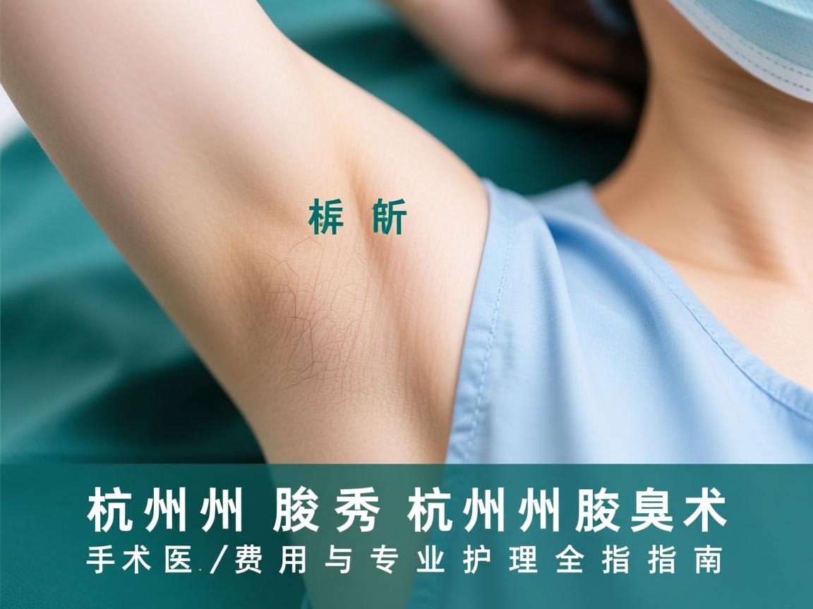 杭州腋秀解析,杭州腋臭手术费用与专业护理全指南 杭州腋秀解析,杭州腋臭手术费用与专业护理全指南