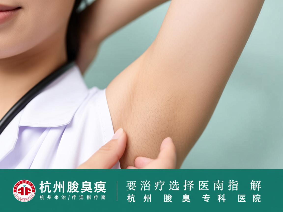 杭州腋臭治疗选择指南，详解杭州腋臭专科医院