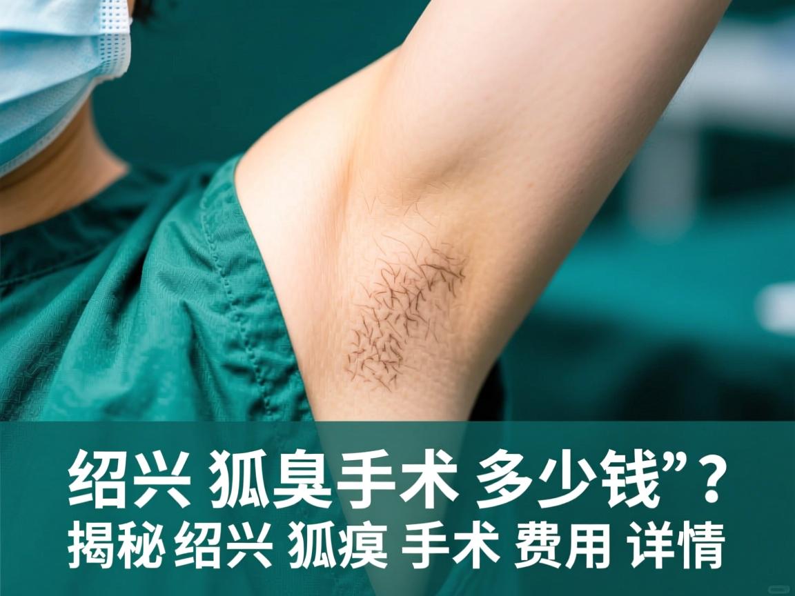 绍兴狐臭手术多少钱？揭秘绍兴狐臭手术费用详情
