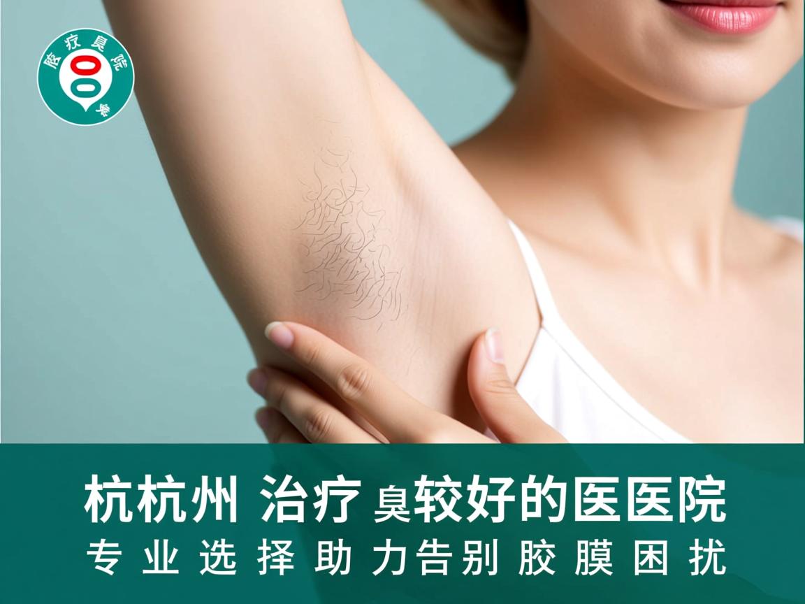 杭州治疗腋臭较好的医院，专业选择助力告别腋臭困扰