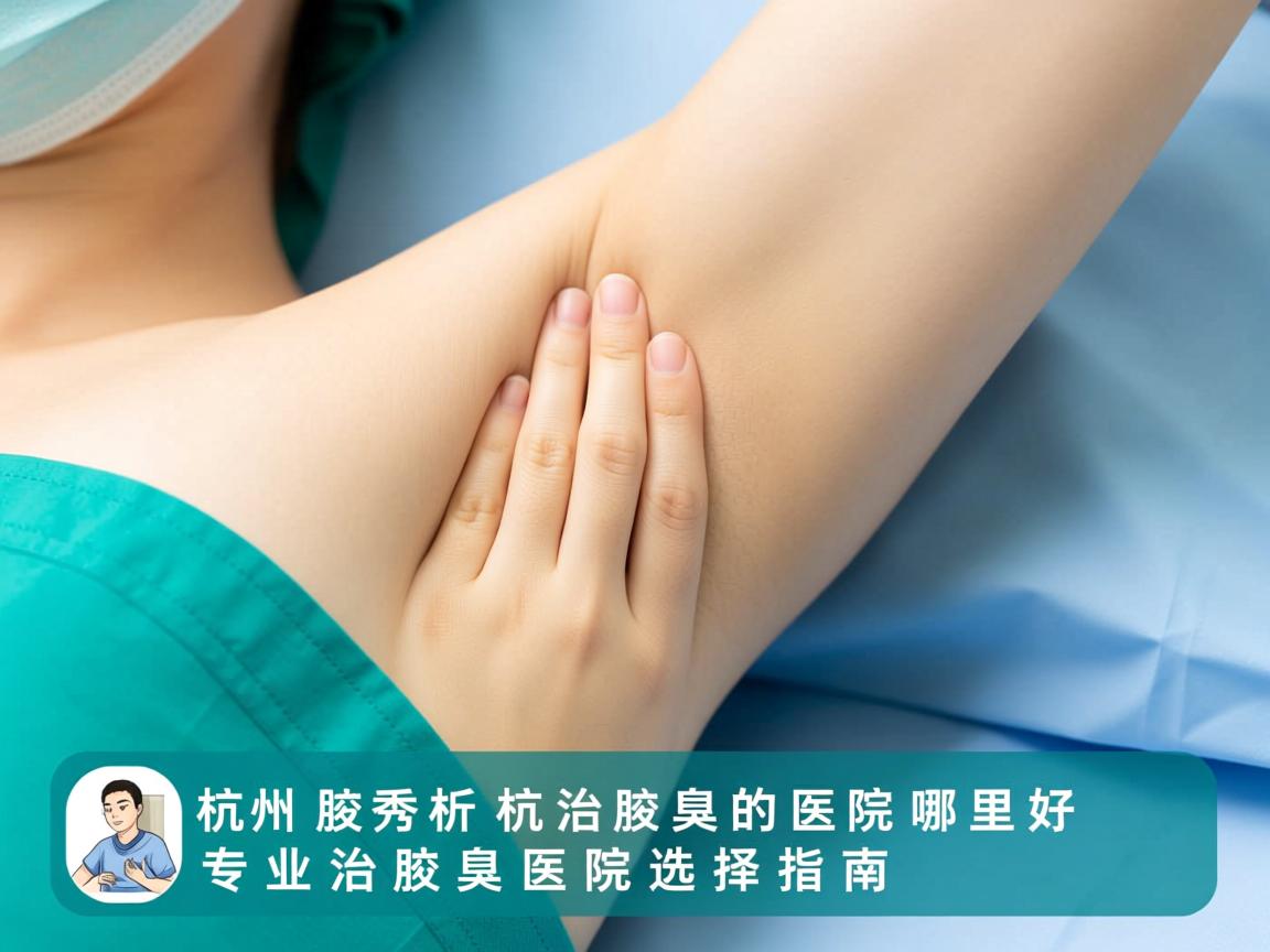 杭州腋秀解析，杭州治腋臭的医院哪里好，专业治腋臭的医院选择指南
