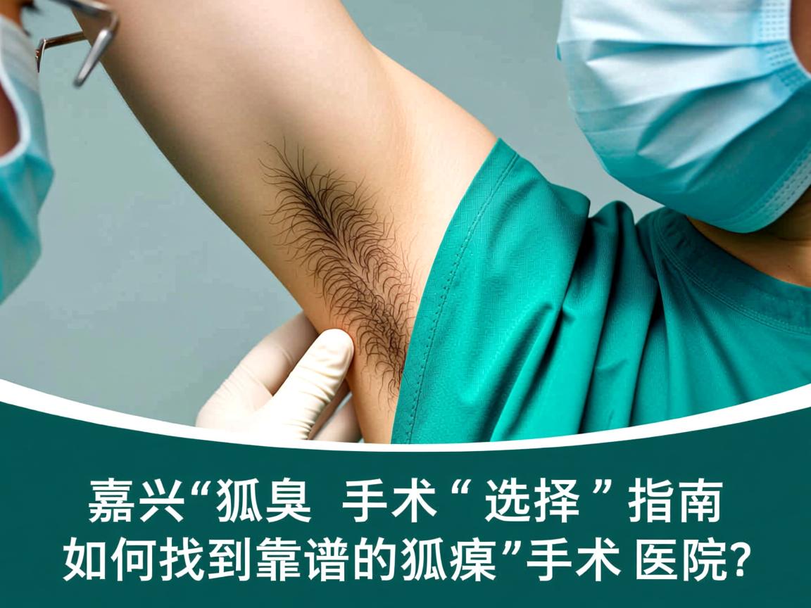 嘉兴狐臭手术选择指南，如何找到靠谱的狐臭手术医院？