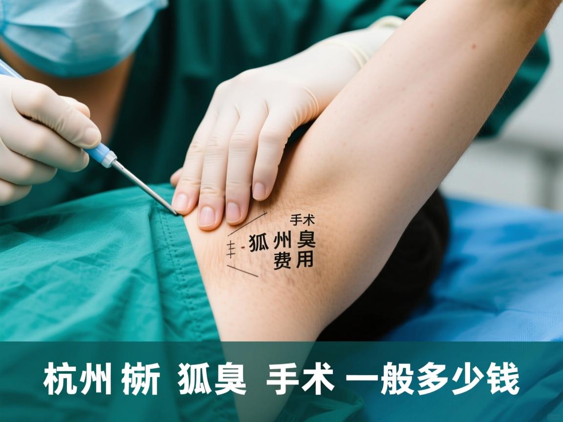 杭州狐臭手术费用解读，详解杭州狐臭手术一般多少钱