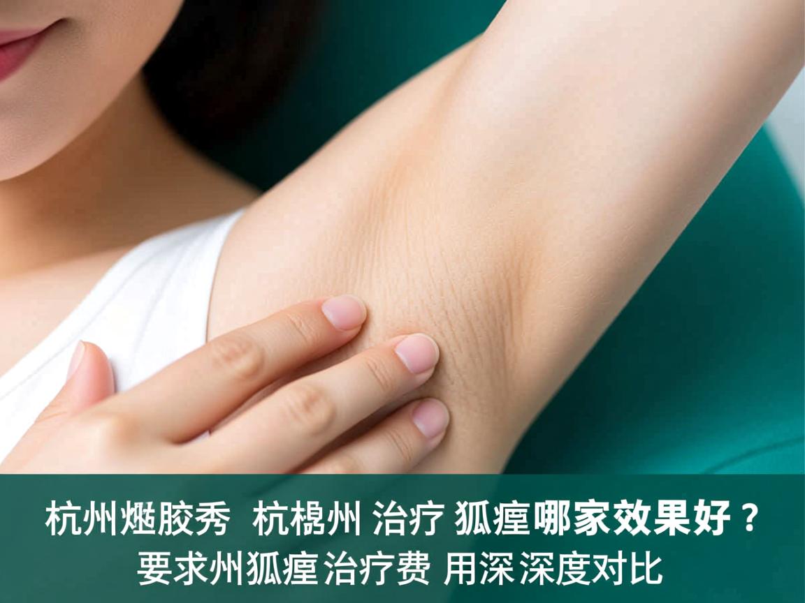 杭州腋秀解析，杭州治疗狐臭哪家效果好？杭州狐臭治疗费用深度对比