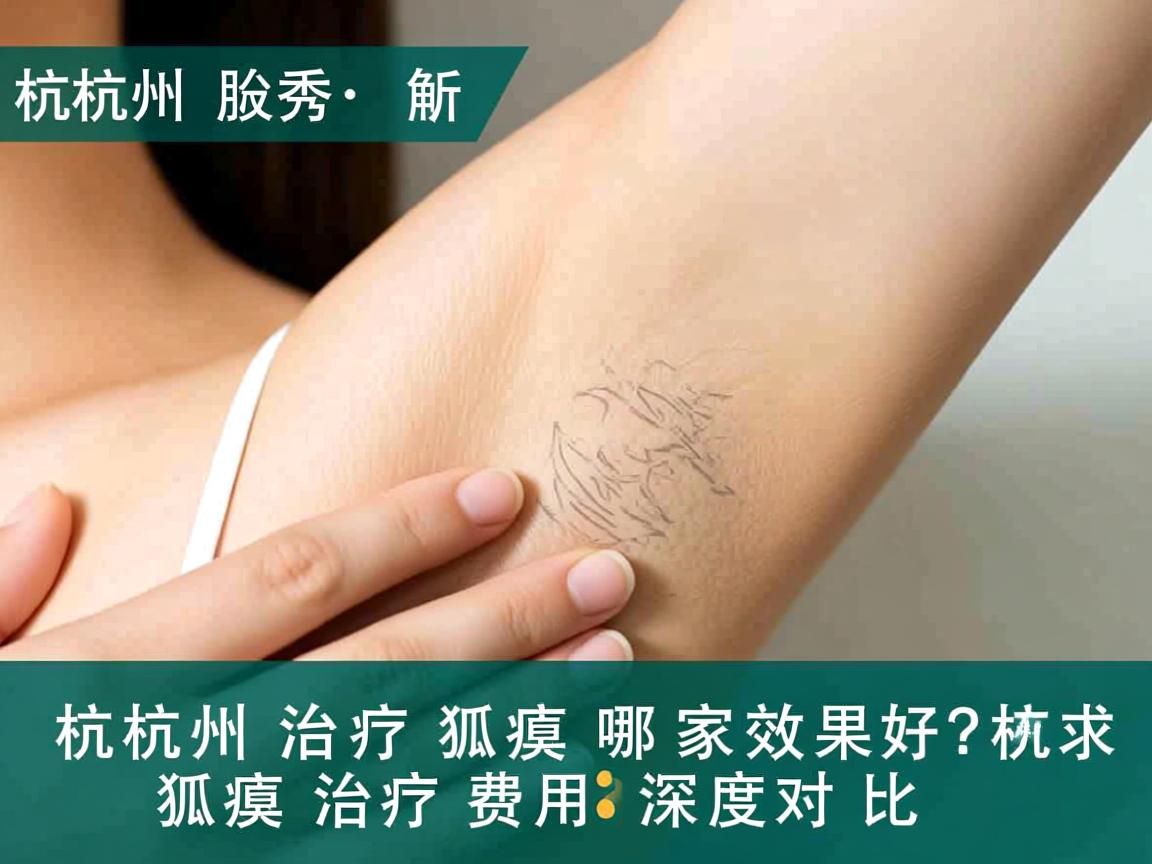 杭州腋秀解析，杭州治疗狐臭哪家效果好？杭州狐臭治疗费用深度对比