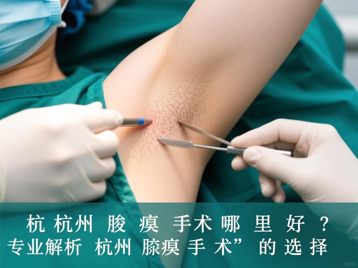 杭州腋臭手术哪里好?专业解析杭州腋臭手术的选择 杭州腋臭手术哪里好?专业解析杭州腋臭手术的选择