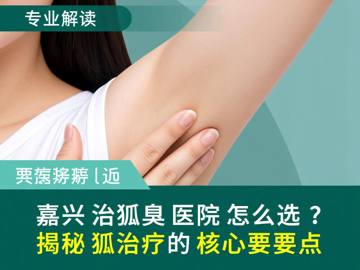 专业解读，嘉兴治狐臭医院怎么选？揭秘狐臭治疗的核心要点