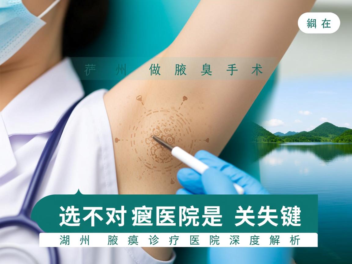 在湖州做腋臭手术，选对医院是关键，湖州腋臭诊疗医院深度解析