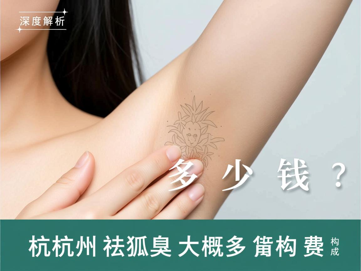 杭州祛狐臭大概多少钱？深度解析杭州祛狐臭费用构成