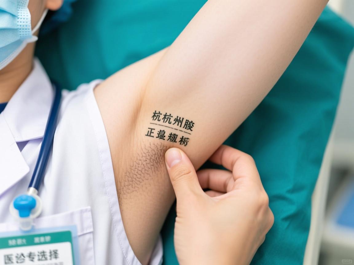 杭州腋臭医院专业解析，聚焦杭州腋臭诊疗的正规选择